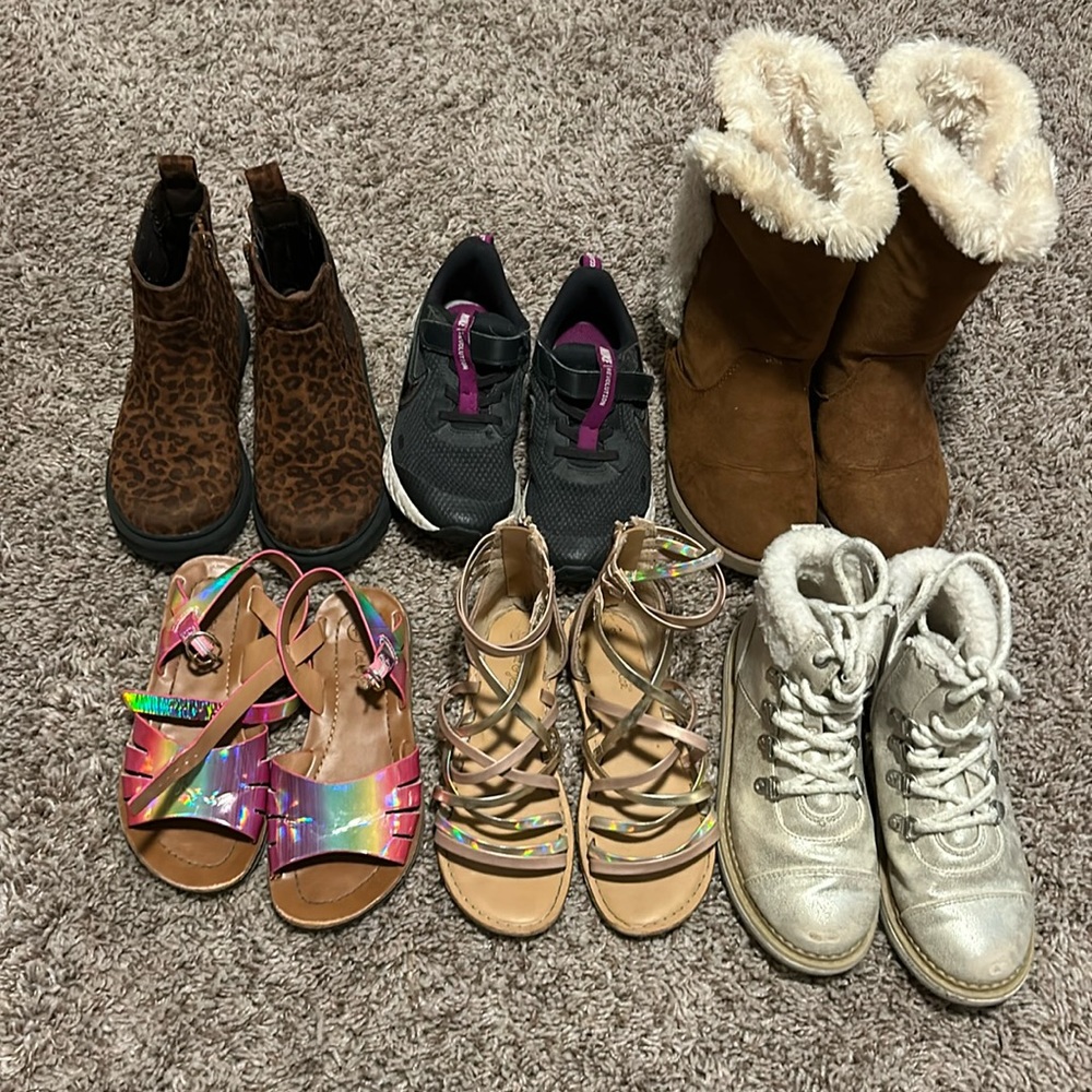 Bundle of size 13 kids shoes